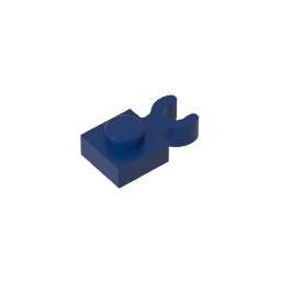 GDS-814 - Plate Special 1 x 1 with Clip Vertical [Thick U Clip]