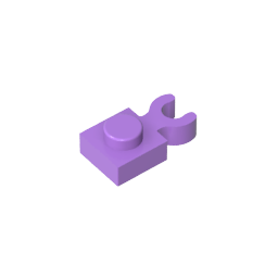 GDS-814 - Plate Special 1 x 1 with Clip Vertical [Thick U Clip]