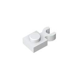 GDS-814 - Plate Special 1 x 1 with Clip Vertical [Thick U Clip]