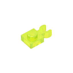 GDS-814 - Plate Special 1 x 1 with Clip Vertical [Thick U Clip]