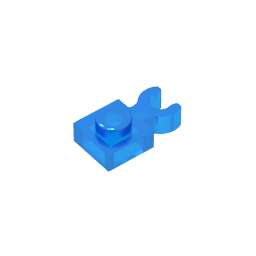 GDS-814 - Plate Special 1 x 1 with Clip Vertical [Thick U Clip]