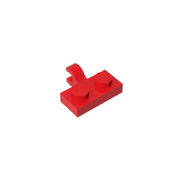 GDS-815 - Plate Special 1 x 2 with Clip Horizontal on Side