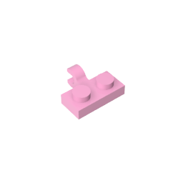 GDS-815 - Plate Special 1 x 2 with Clip Horizontal on Side