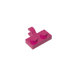 GDS-815 - Plate Special 1 x 2 with Clip Horizontal on Side
