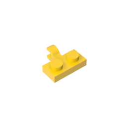 GDS-815 - Plate Special 1 x 2 with Clip Horizontal on Side