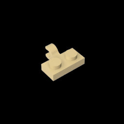 GDS-815 - Plate Special 1 x 2 with Clip Horizontal on Side