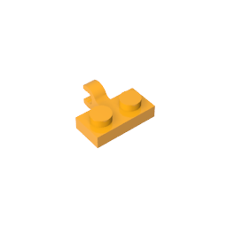 GDS-815 - Plate Special 1 x 2 with Clip Horizontal on Side