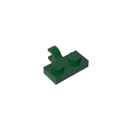 GDS-815 - Plate Special 1 x 2 with Clip Horizontal on Side