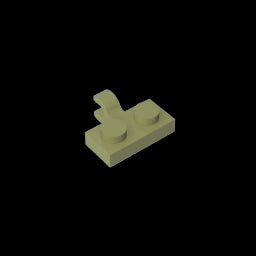 GDS-815 - Plate Special 1 x 2 with Clip Horizontal on Side