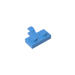 GDS-815 - Plate Special 1 x 2 with Clip Horizontal on Side