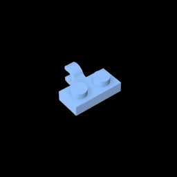 GDS-815 - Plate Special 1 x 2 with Clip Horizontal on Side