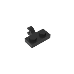 GDS-815 - Plate Special 1 x 2 with Clip Horizontal on Side