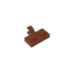 GDS-815 - Plate Special 1 x 2 with Clip Horizontal on Side