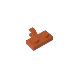GDS-815 - Plate Special 1 x 2 with Clip Horizontal on Side
