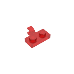 GDS-815 - Plate Special 1 x 2 with Clip Horizontal on Side