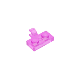 GDS-815 - Plate Special 1 x 2 with Clip Horizontal on Side