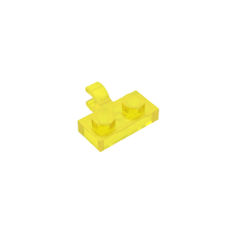 GDS-815 - Plate Special 1 x 2 with Clip Horizontal on Side