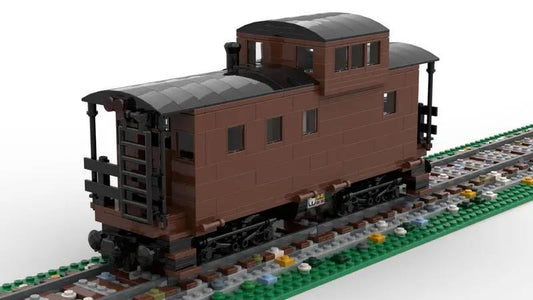 MOC-81647 C-40-3 Cupula Caboose - Southern Pacific edition