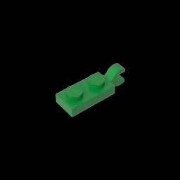 GDS-817 - Plate Special 1 x 2 with Clip Horizontal on End
