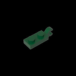 GDS-817 - Plate Special 1 x 2 with Clip Horizontal on End