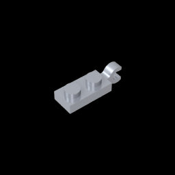 GDS-817 - Plate Special 1 x 2 with Clip Horizontal on End