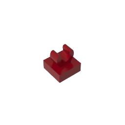 GDS-818 - Tile Special 1 x 1 with Clip with Rounded Edges