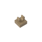 GDS-818 - Tile Special 1 x 1 with Clip with Rounded Edges