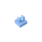 GDS-818 - Tile Special 1 x 1 with Clip with Rounded Edges