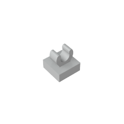 GDS-818 - Tile Special 1 x 1 with Clip with Rounded Edges