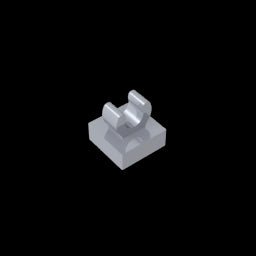 GDS-818 - Tile Special 1 x 1 with Clip with Rounded Edges
