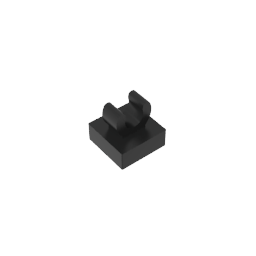 GDS-818 - Tile Special 1 x 1 with Clip with Rounded Edges