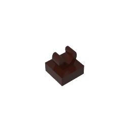 GDS-818 - Tile Special 1 x 1 with Clip with Rounded Edges