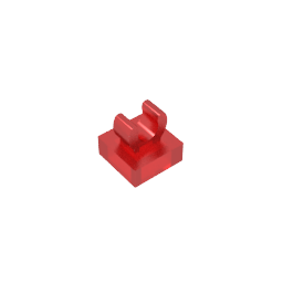 GDS-818 - Tile Special 1 x 1 with Clip with Rounded Edges
