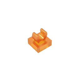GDS-818 - Tile Special 1 x 1 with Clip with Rounded Edges