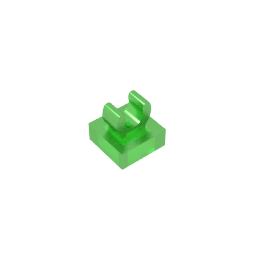 GDS-818 - Tile Special 1 x 1 with Clip with Rounded Edges