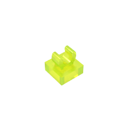 GDS-818 - Tile Special 1 x 1 with Clip with Rounded Edges