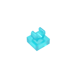 GDS-818 - Tile Special 1 x 1 with Clip with Rounded Edges