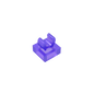 GDS-818 - Tile Special 1 x 1 with Clip with Rounded Edges