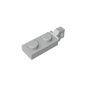 GDS-820 - Hinge Plate 1 x 2 Locking with 1 Finger On End, without Groove
