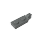 GDS-820 - Hinge Plate 1 x 2 Locking with 1 Finger On End, without Groove