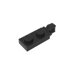 GDS-820 - Hinge Plate 1 x 2 Locking with 1 Finger On End, without Groove