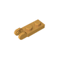 GDS-821 - Hinge Plate 1 x 2 Locking with 2 Fingers On End, with Groove