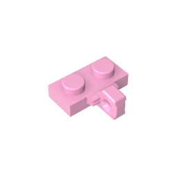 GDS-822 - Hinge Plate 1 x 2 Locking with 1 Finger on Side, without Groove