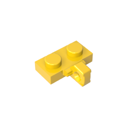 GDS-822 - Hinge Plate 1 x 2 Locking with 1 Finger on Side, without Groove