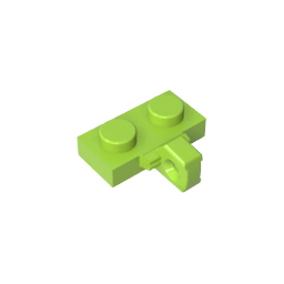 GDS-822 - Hinge Plate 1 x 2 Locking with 1 Finger on Side, without Groove