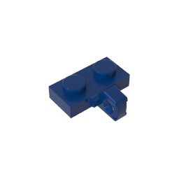 GDS-822 - Hinge Plate 1 x 2 Locking with 1 Finger on Side, without Groove