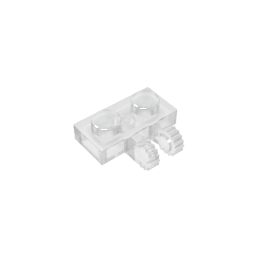 GDS-823 - Hinge Plate 1 x 2 Locking with 2 Fingers on Side, 9 Teeth