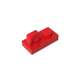GDS-824 - Hinge Plate 1 x 2 Locking with 1 Finger On Top