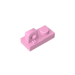 GDS-824 - Hinge Plate 1 x 2 Locking with 1 Finger On Top