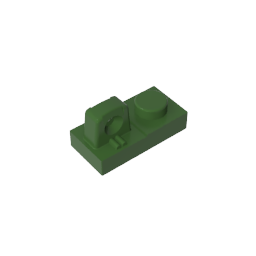 GDS-824 - Hinge Plate 1 x 2 Locking with 1 Finger On Top